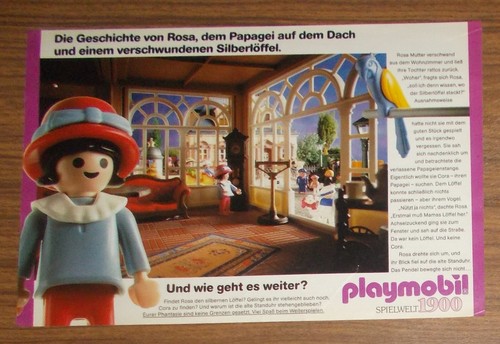 Seltene werbung playmobil - werbung,
